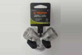 CONECTOR 'Y' DE ALUMINIO, ENTRADA 3/4'