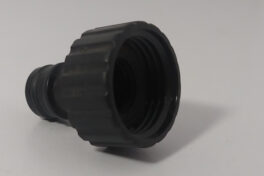 RACOR MANGUERA HEMBRA PLASTICO NEGRO