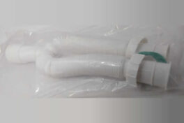 SIFON DOBLE EXTENSION FLEXIBLE VERTICAL 11/2 - FERM