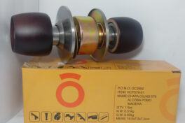 CHAPA 579 POMO MADERA ALCOBA