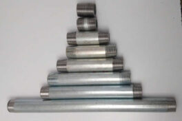 NIPLE GALVANIZADO 1/2 X 10