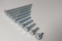 TORNILLO HEXAGONAL ZINCADO 1/4 X 1 1/4