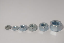 TUERCA HEXAGONAL ZINCADA 5/32